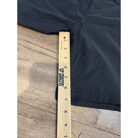Eddie Bauer Black Flat Front Shorts Trail Hiking Women's Size 10 - Picture 10 of 10